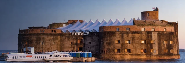 FortDance venue on a Baltic Sea fortress